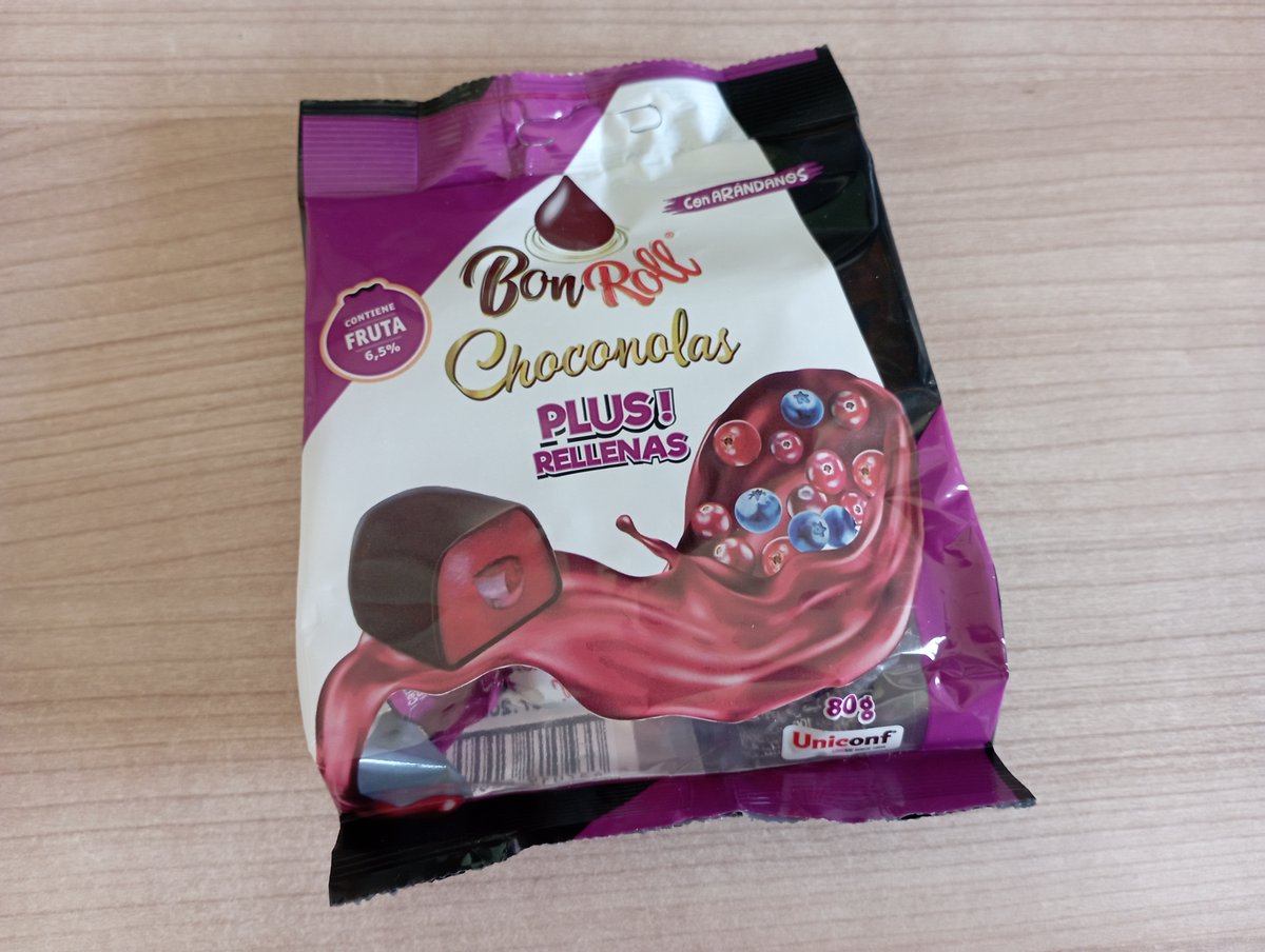 mercesori's tweet photo. Muy buenas amigos curiosos del mundo del #TeTesteo 2.0. Hoy, en Testeos sin tapujos y en menos de 1 minuto, voy a hablaros de las #Choconolas Plus! de Frutos Rojos y arándanos de #BonRoll.
¿Eres fan de los #bombones rellenos de fruta?, te cuento más en https://t.co/sNV47gn1OO. https://t.co/uIUnODxe1Z