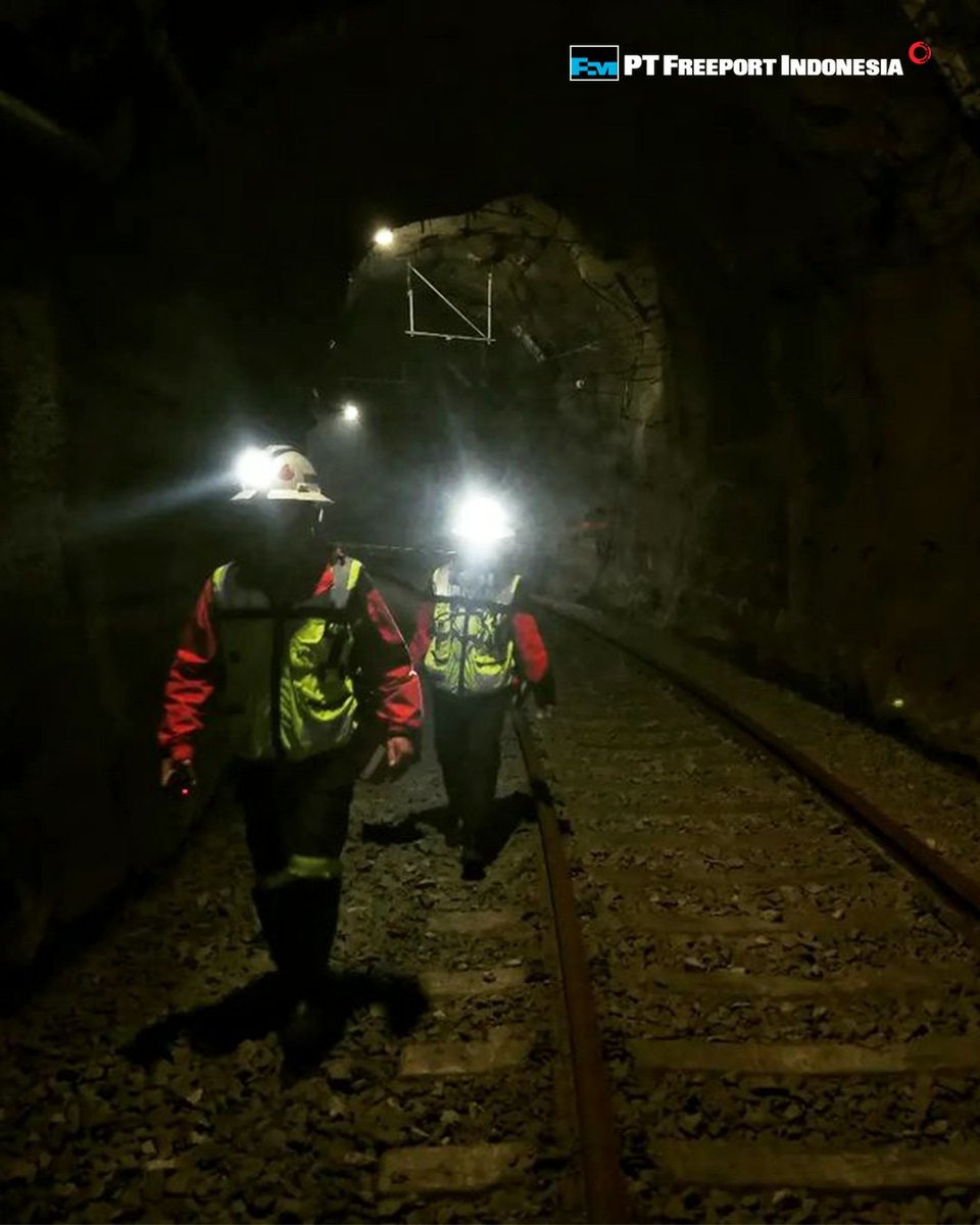 Tantangan akan selalu hadir, tapi tekad yang kuat untuk menghadapinya akan membentuk pribadi yang unggul dan berintegritas dalam bekerja dan berkarya. Selamat berakhir pekan, Freeporters.

📍: Grasberg Block Cave Underground Mine PTFI
Photo by <a href="/izzy004/">Ismawan Ismail</a> (Ismawan Ismail)