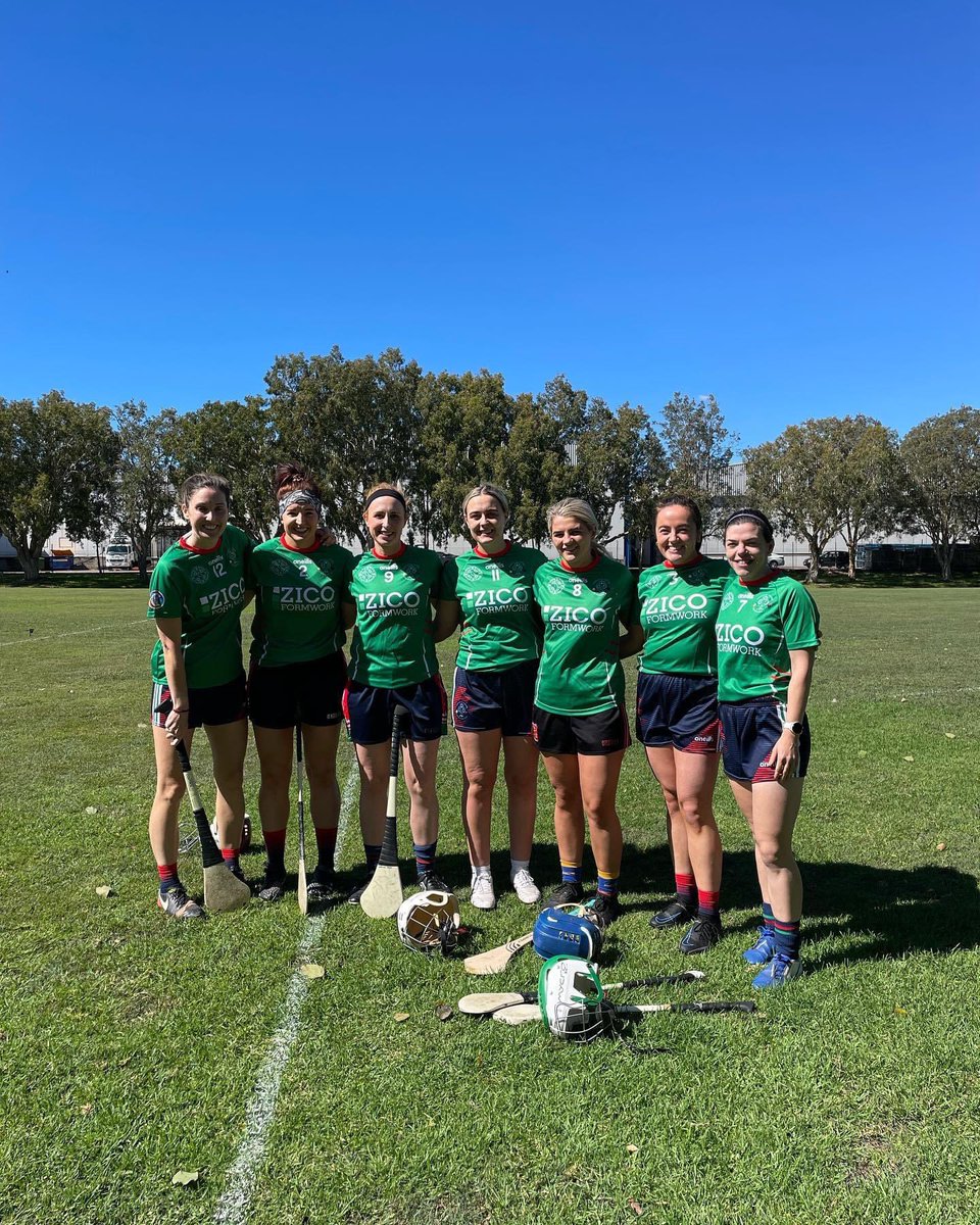 Well done to all our ladies today on a hard fought battle.
Both teams put in a huge effort and picked off some fantastic scores. 🏑

Final Score: 
Tara Gaels 6.6
Naomh Padraig 3.11

Training again this Wednesday @ 7pm #irishabroad #camogie #GAA