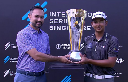 solutionsasia's tweet photo. Congratulations to Nitithorn Thippong winning on International Series Singapore 2022 with scores -16 (68,67,68,69) #InternationalSeries https://t.co/bnYVVb2mG5