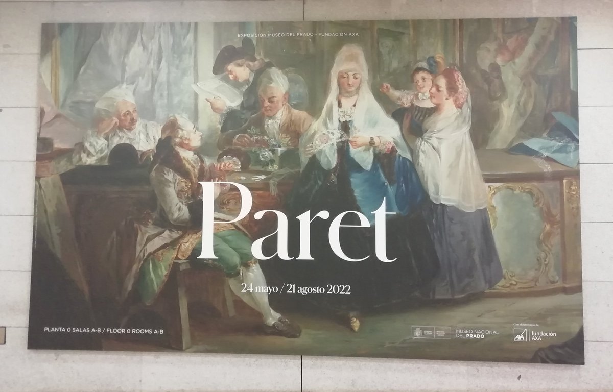 Laberintosarte's tweet photo. Hace unos días estuvimos en el @museodelprado visitando la exposición sobre #LuisParet, así que os vamos a enseñar un poco de lo que vimos. ¡Marchando hilo dieciochesco! 👇#ExpoParet https://t.co/khmyrSF0Bs