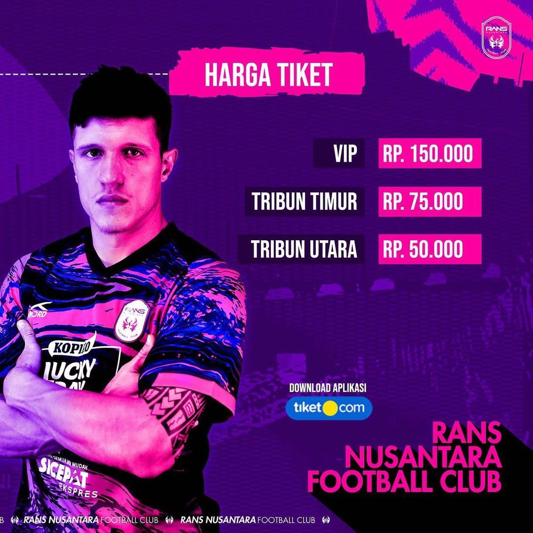 OfficialRansFC's tweet photo. Info tiket untuk pertandingan besok 
No Tiket No Game
.
RANSDAY
RANSKANDIA
#RANSLUCKYDAY https://t.co/oO3RTS6p63