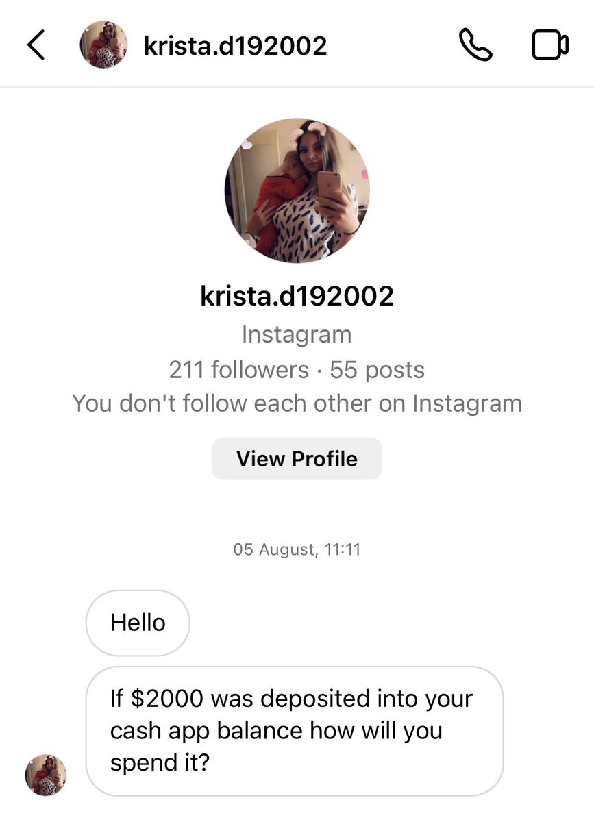 deathtospinach's tweet photo. Recently I was contacted by Krista, who seemed keen to give me $2,000

As an astute business woman I was, of course, intrigued as to where this might lead and any investment opportunities that may arise

Unfortunately Krista showed a distinct lack of judgement so I had to decline https://t.co/l7NRqThhNa