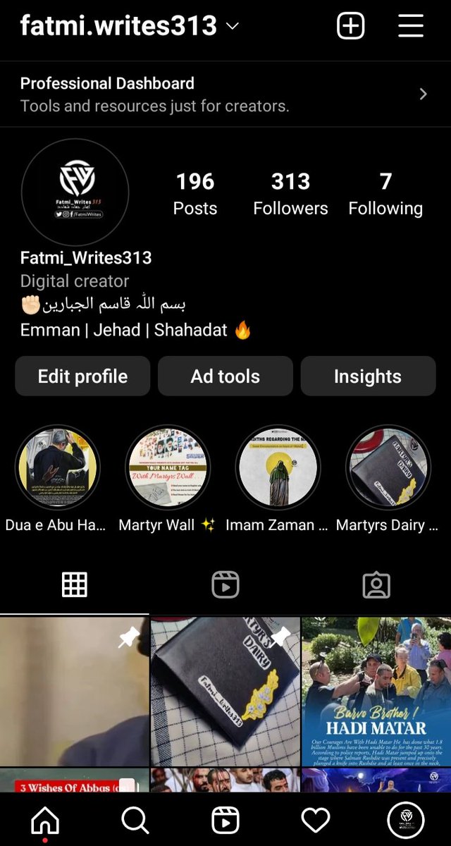 DefenderOfRidha's tweet photo. 🔺Important Massage From the Admins of Fatmiwrites313

Salam Aalikum Everyone!

As our Twitter and Instagram account got suspended by the Zionist so here we're creating new accounts for both and requesting you all to support us again as you always support...... https://t.co/TyP2qttkDA