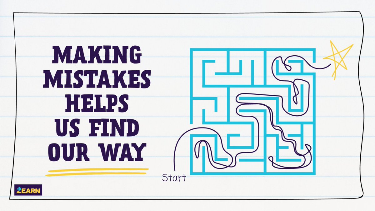 zearned's tweet photo. Didn’t get the outcome you expected?

That’s okay! 

We learn by trying to do things we can’t do yet! 💯

#TeachingResources #MistakeMindset https://t.co/92cA6BX8ZS