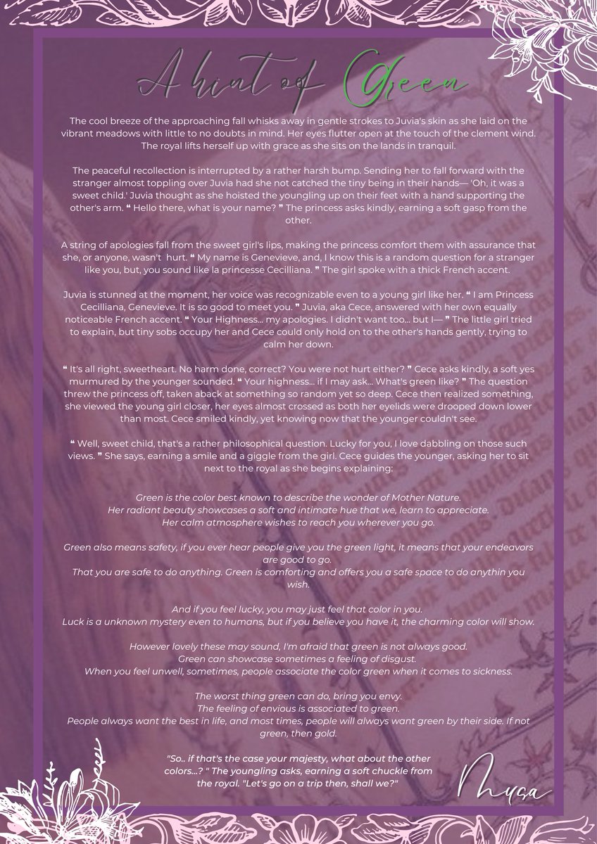 ͏͏͏͏͏

           ◟👑◝╶ Lucky   Lovely   Living
           What  a  hint  of  Nature  does.

͏͏͏͏͏