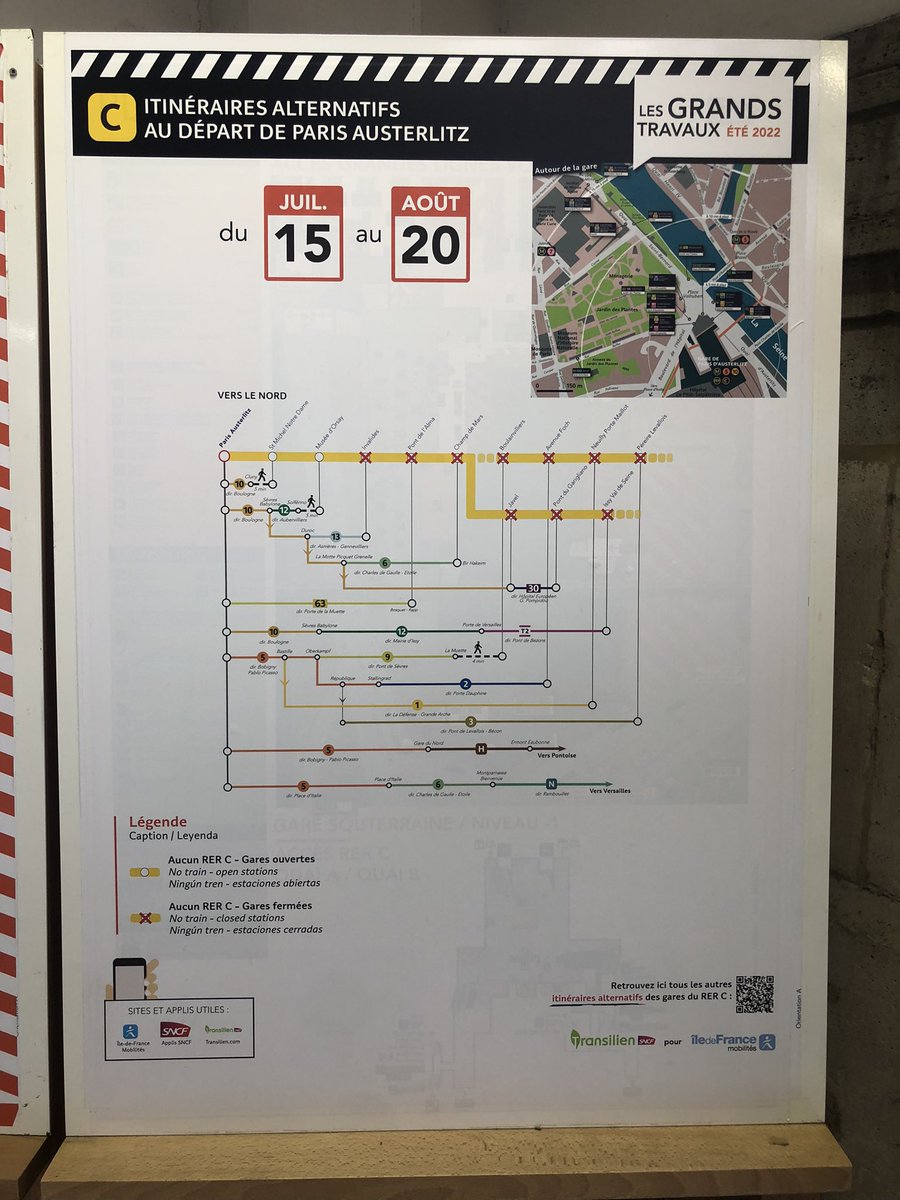 alyharkness's tweet photo. @RATPgroup @LigneC_RER @SNCF @IDFmobilites ça serai bien de mettre les infos sur vos applications pour la ligne C ! La il manque qu'elle s'arrête (terminus) à Orsay ! https://t.co/iaXkcuHkKC