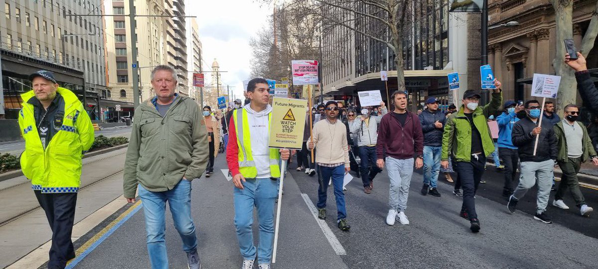 ramrevankar1's tweet photo. What do we want our PR. When do we want ASAP Happening right now #887applicantslivesmatter #887Visa @RizviAbul @abcnews @9NewsAUS @abc730 @andrewjgiles @887visa @ClareONeilMP @AlboMP #Adelaide #southaustralia #visitsouthaustralia https://t.co/8QfXNXdQ2Z