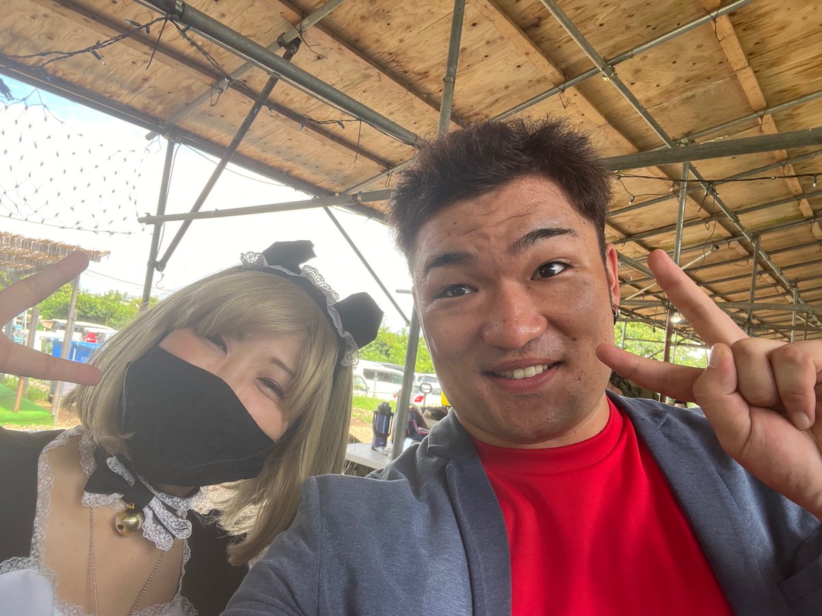 xv8McVNUhQa7cRN's tweet photo. アテナ楽しいっす❗️😆✨
午後もがんばるますっ❗️😆👍✨

#リリアンヌ葵
#アテナ 
#戦豚
#enchan https://t.co/RFif4EfTAs