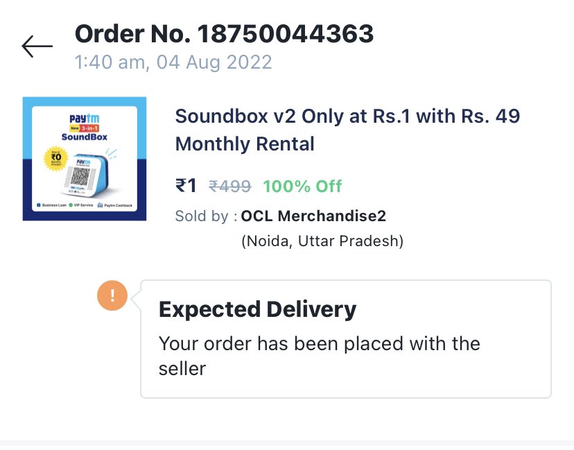 waseeforu's tweet photo. @PaytmCybercell @Paytmcare @paytmmallcare what’s wrong with this order?? Why there is no progress ?? https://t.co/b2bvXbgZBK