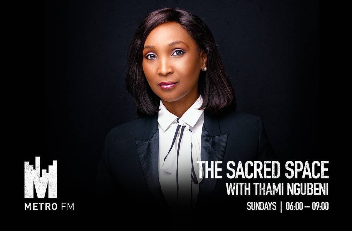 METROFMSA's tweet photo. Welcome to #TheSacredSpace with @LifeWithThami and @SiyaMhlongoSA
โLet us hold unswervingly to the hope we profess, for he who promised is faithfulโ https://t.co/cE70sf2Gfa