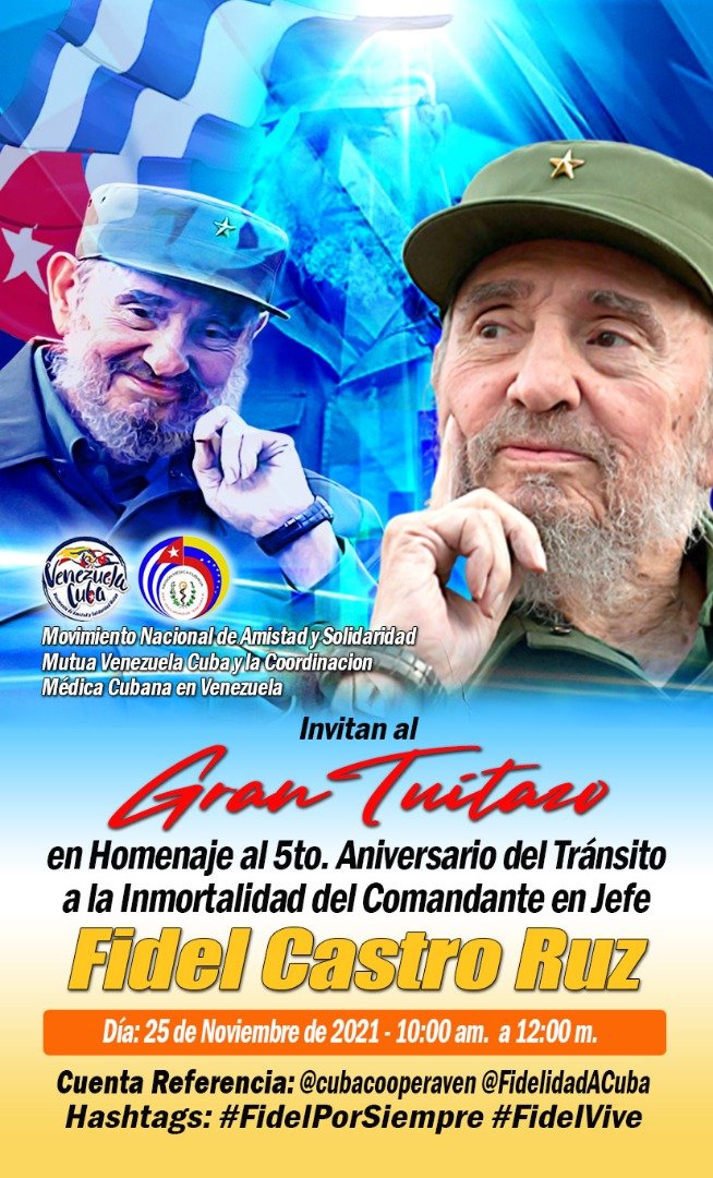 VcjfpFalcon's tweet photo. El Chino: Hoy no vengo a decirte Comandante, ni barbudo, ni gigante... hoy quiero gritarte padre mío, Gracias por ser de verdad, gracias por hacernos grandes, por tanto amor y sabiduría, gracias por todo.          ¡ Fidel!!! 
#FidelPorSiempre 
#FidelVive
#FidelEntreNosotros https://t.co/DZ8p1a1HAN