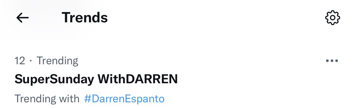 DarrenTrendsOfc's tweet photo. At number twelve!

SuperSunday WithDARREN
@Espanto2001 #DarrenEspanto
#ASAPheroes https://t.co/AG7bwugjtj