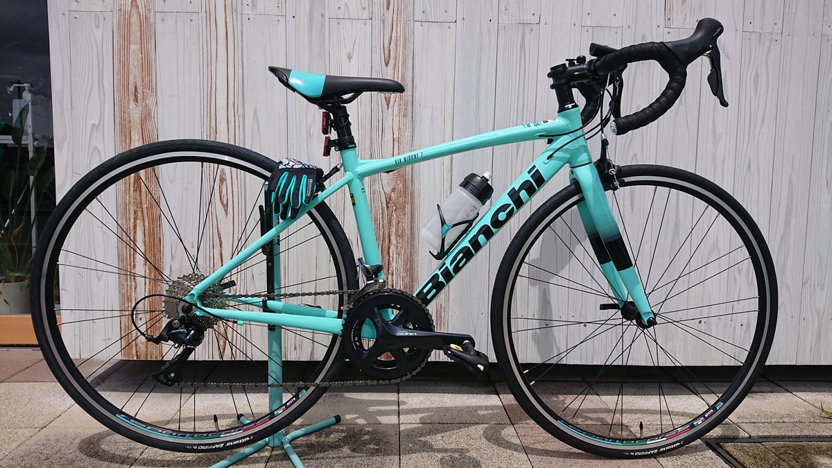 kashiwanoha1885's tweet image. [柏の葉]
ご納車おめでとうございます！！！
#bianchi #Nirone7