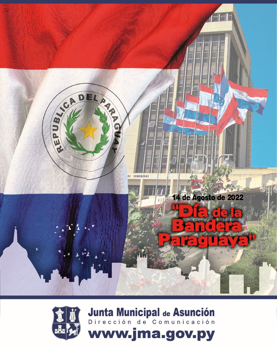 juntasuncion's tweet photo. "Feliz día de la bandera Paraguaya"
#JuntaAsu 🇵🇾🇦🇹 https://t.co/bYNJF1TFgv