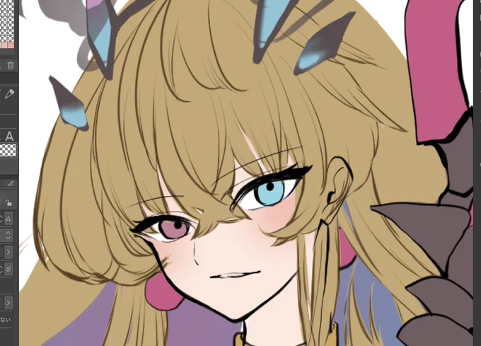 バゲ子wip_φ(^_^ 