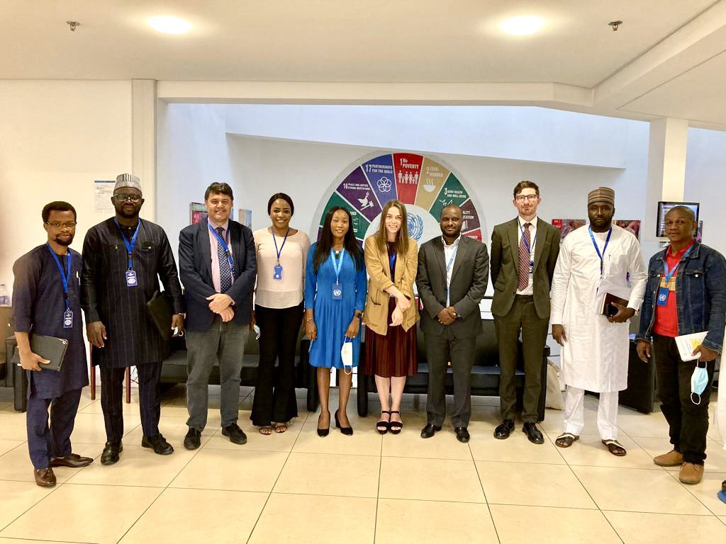 FAONigeria's tweet photo. Before physical implementation of the #UKPACT project to strengthen  Integrated management of the Mangrove Ecosystem  in @crossriverstate begins, @FAONigeria met with donors  @FCDOGovUK at the @UN_Nigeria House to finalize arrangements to ensure seamless take-off. https://t.co/0KC0VjKNMg