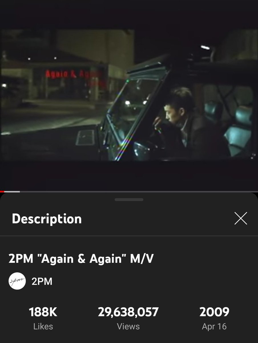 TheCheckerz's tweet photo. Again & again is going to reach 30M guys...
#2PM
#AgainNAgain
#theOnlyPotatoMVThatILike https://t.co/lA6qGpK5MO