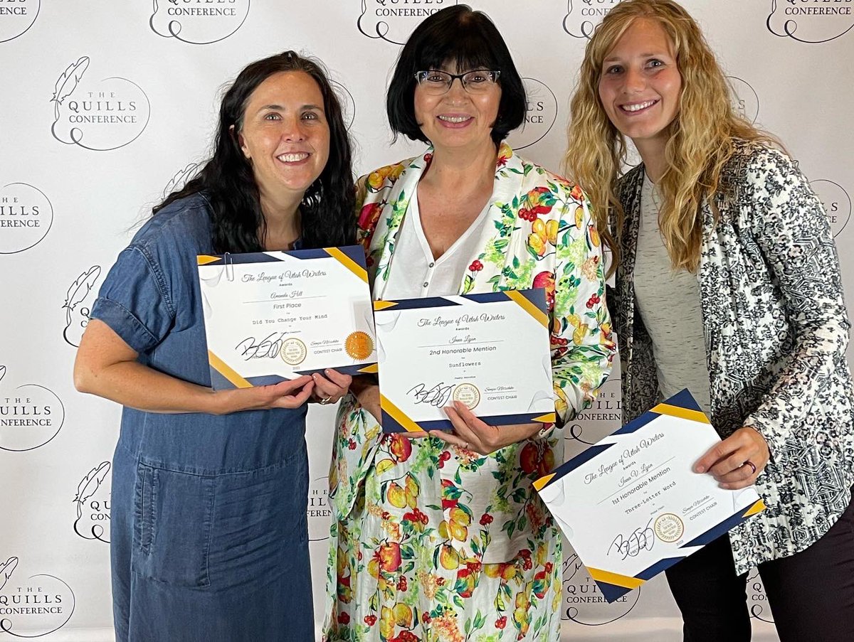InnaLyon's tweet photo. Fantastic day at Quills 2023. Friends, classes, food and awards. Thanks, LUW. https://t.co/3mjJUAoCkJ