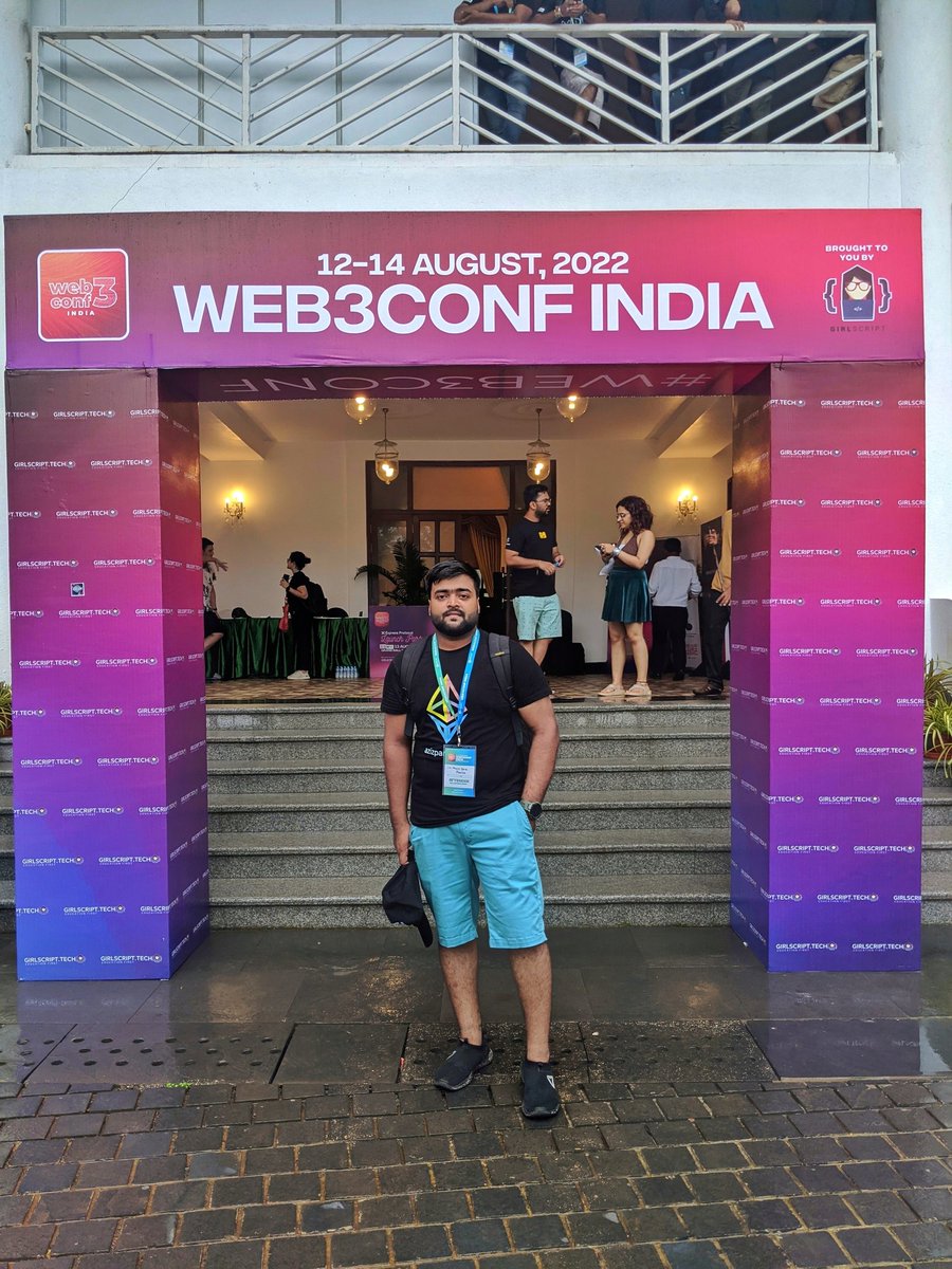 aziz_parvez7's tweet photo. 2nd Day of #Web3conf🇮🇳

I'm here at @web3conf_india it is a priceless experience and so much fun to interact with all of the #Web3 enthusiasts and lot of learning curves https://t.co/X0XysfykbL