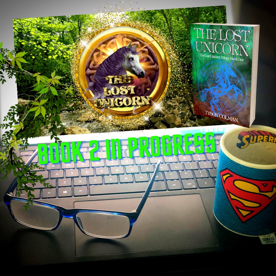 Having a nice quiet day. Book 2 is coming along nicely. 😊 #writing #author #fantasy #unicorns #thelostunicorn