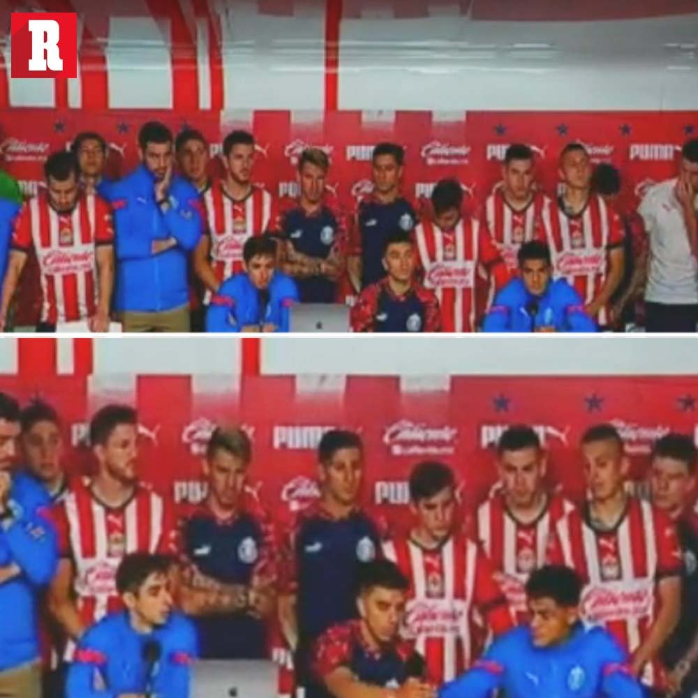 record_mexico's tweet photo. ¡ÚLTIMO MOMENTO!  🚨

Los jugadores de Chivas salen a dar la cara, respalda al técnico Ricardo Cadena e informan que en el siguiente partido de local será la entrada GRATIS.

"No nos abandonen", piden a la afición. https://t.co/BpEhvLIiIZ