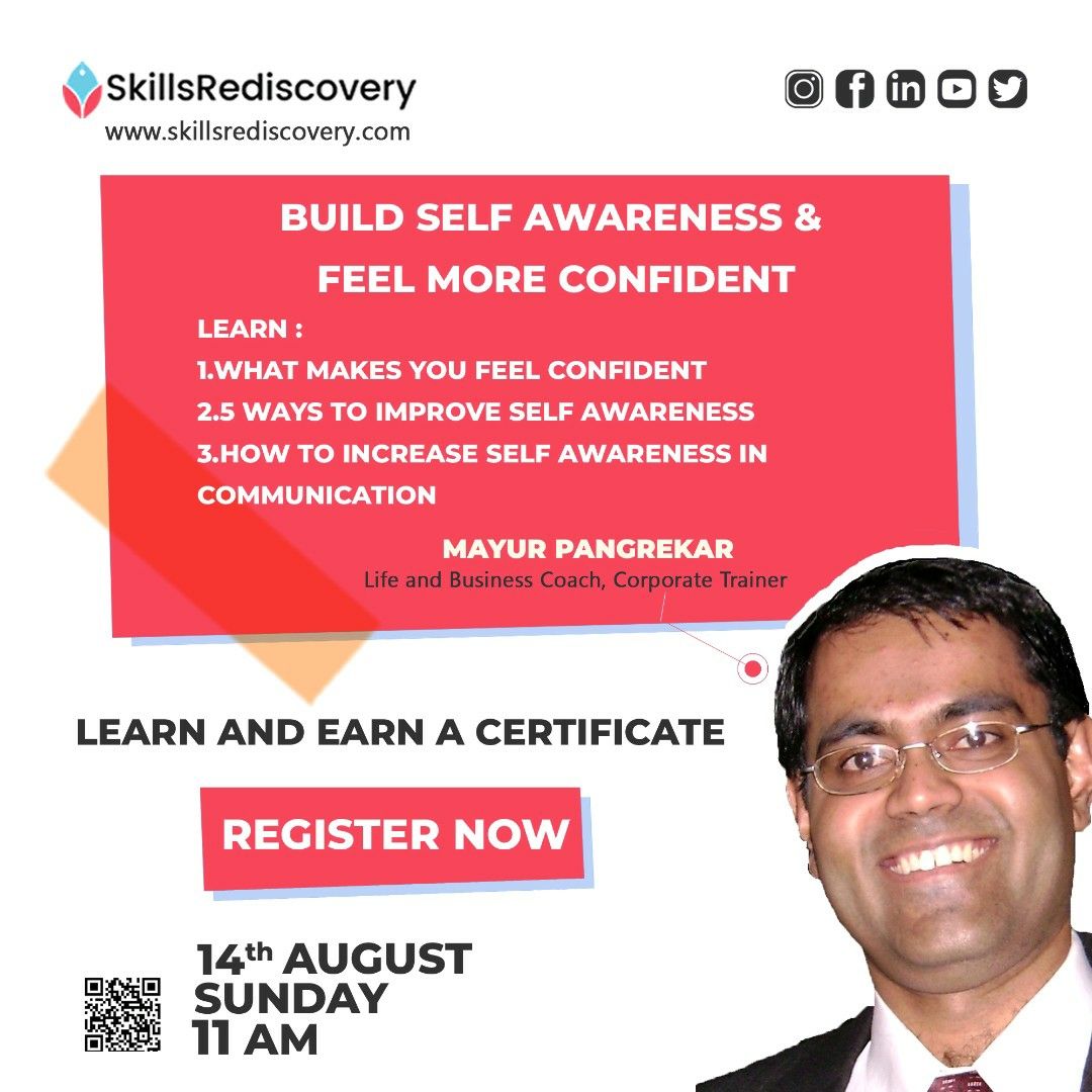 S_R_Asia's tweet photo. Do you start your day with a #productive #mindset but end up just binge watching #Netflix?
If you find yourself procrastinating too much, don’t worry we gotchu!
Learn more about #BuildSelfAwareness & #FeelMoreConfident by our expert @mayur_pangrekar today @11am⏱️
Don't miss it!! https://t.co/zHwKsodDFS