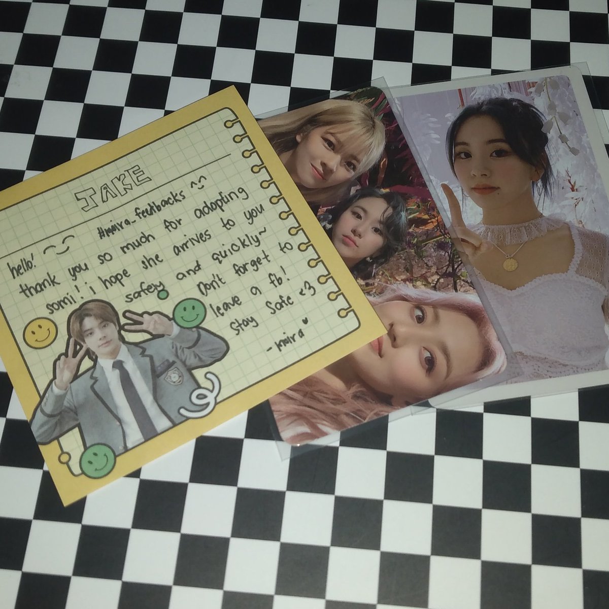 gremshin's tweet photo. [ ⌕ @woni_hiyyih —> #moira_feedbacks ]

somi came home in good condition , i am grateful for the freebies and being accommodated by a kind seller — thank you for offering my prio as well as packing everything securely ꜝꜝ ♡︎ ‘til our next transaction~ https://t.co/G1LMKawOA8