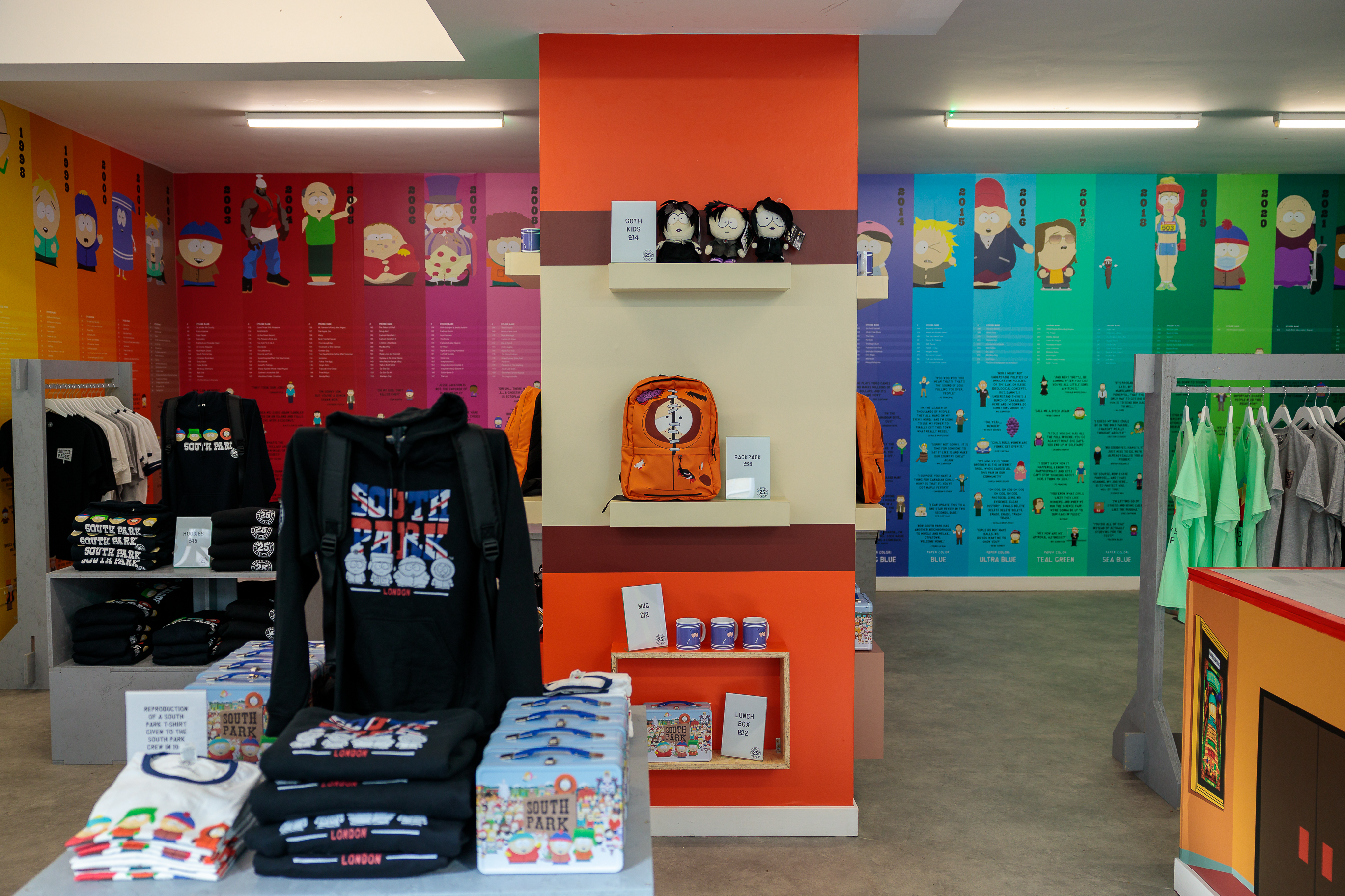 South Park Shop Pops Up In London Soho