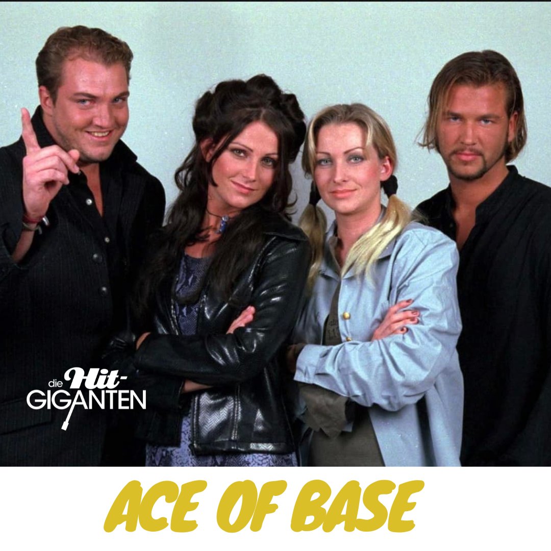 DieHitGiganten's tweet photo. Einen schönen Sonntag von Ace of Base an euch allen. 😊 Was war der erste Ace of Base-Song den ihr gehört? 🎼😍

#diehitgiganten #1970s #1970smusic #90s #70smusic #90er #80smusic #Legends #Musik #70s #Legende #AceofBase #Nostalgie https://t.co/GePGUvvLGH