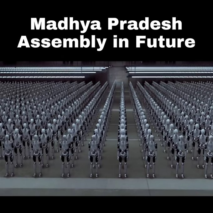 Shubham52928841's tweet photo. #चार_साल_में_जीरो_भर्ती  #मंत्री_हटाओ_रोबोट_लगाओ
Future of mp https://t.co/Dea4LikiOm