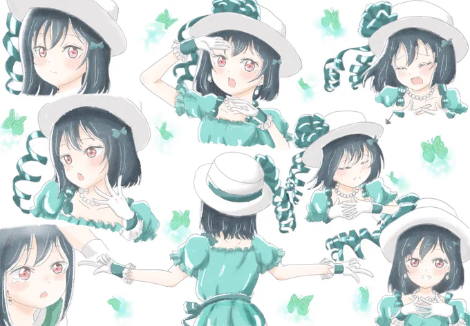 色鉛筆使ってアナログイラストもたまに描きますよ〜 #夏休みはフォロワーさんが増えるらしい 