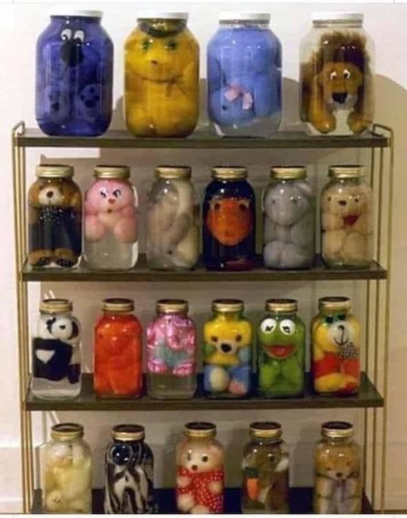 CanadianMuna2's tweet photo. #BasementStorageFails
Having a stuffed animal collection: serial killer version https://t.co/zRgaljPtYh