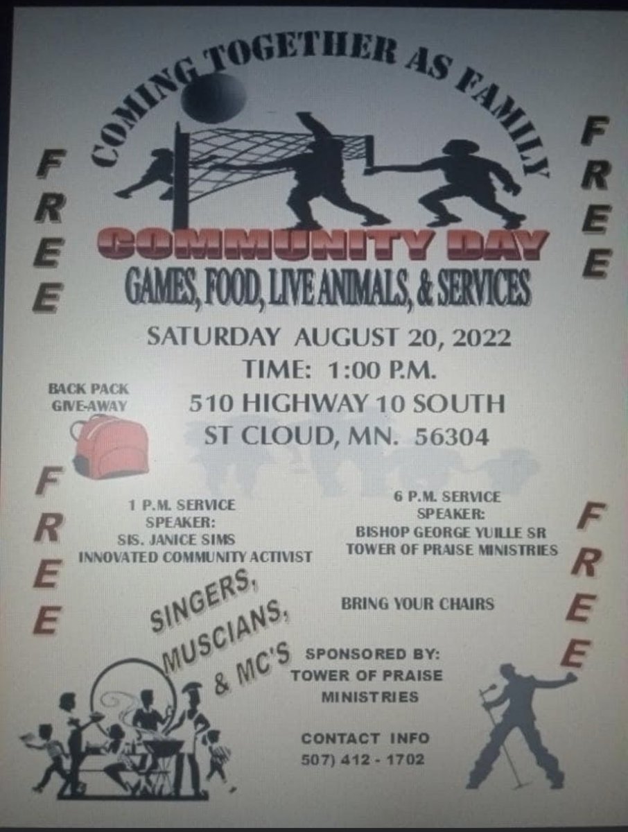 unit4054's tweet image. Central Minnesota Please Join Us In Embracing Back to School Events  &amp;amp; Community Happening Centerd Around All Our Children Going Back to School A former District 742 St. Cloud School Broad member “Stated These Are All  Our Children, We Either Pay Now Or  We Will Pay Later”.