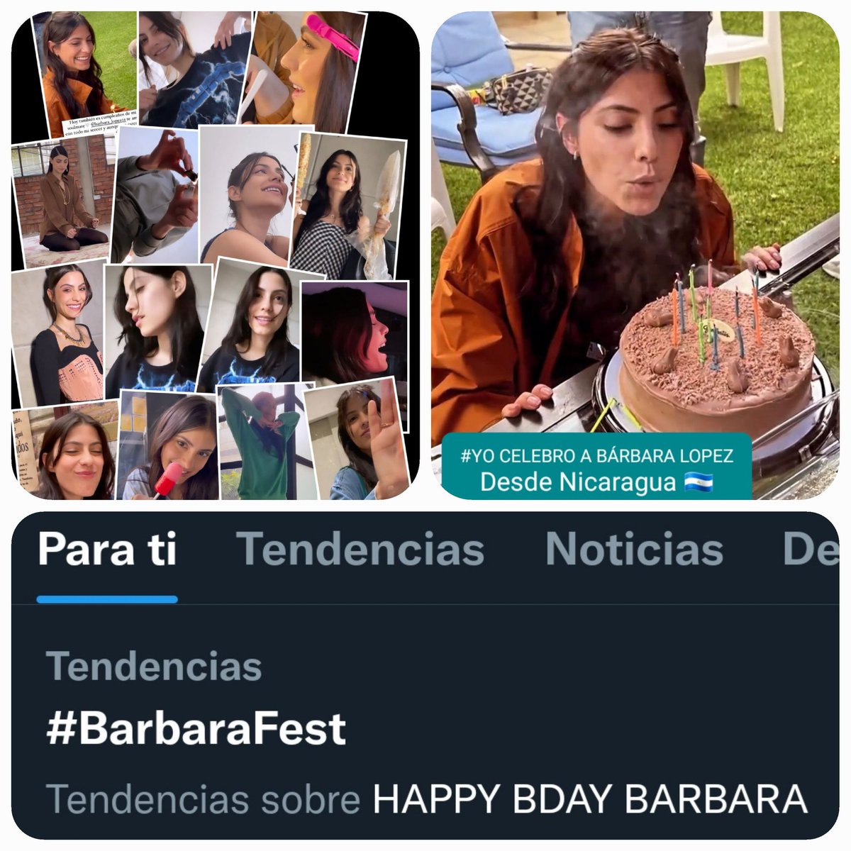 KarBlp21's tweet photo. 🥳🥳🥳
#BarbaraFest
#30DíasDeBárbaraLópez
HAPPY BDAY BÁRBARA
@barbara_lopez21 https://t.co/h3odzsXVyY