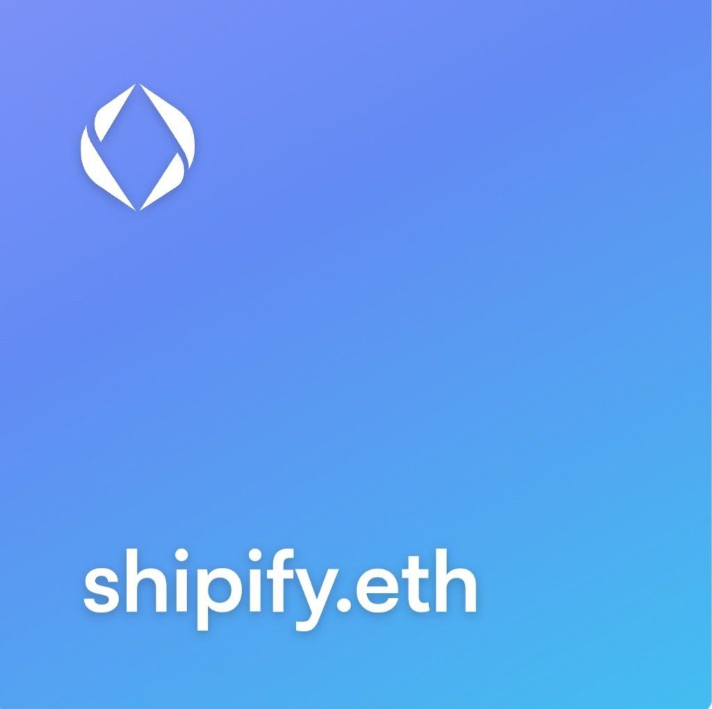 LaCryptoGuy's tweet photo. #shipify #shopify #ENS https://t.co/yxeVHnS0Lo via @opensea https://t.co/BqDdESmp4Y