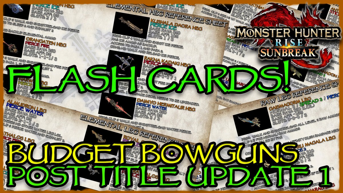 Phemeto's tweet photo. Short, Sweet, and to the point. Here are my budget bowgun builds that should be efficient and friendly to all users while NOT skimping out on the damage, and no suicide sets.

https://t.co/ZZyODFsSU9 https://t.co/QlHNXtpMMP