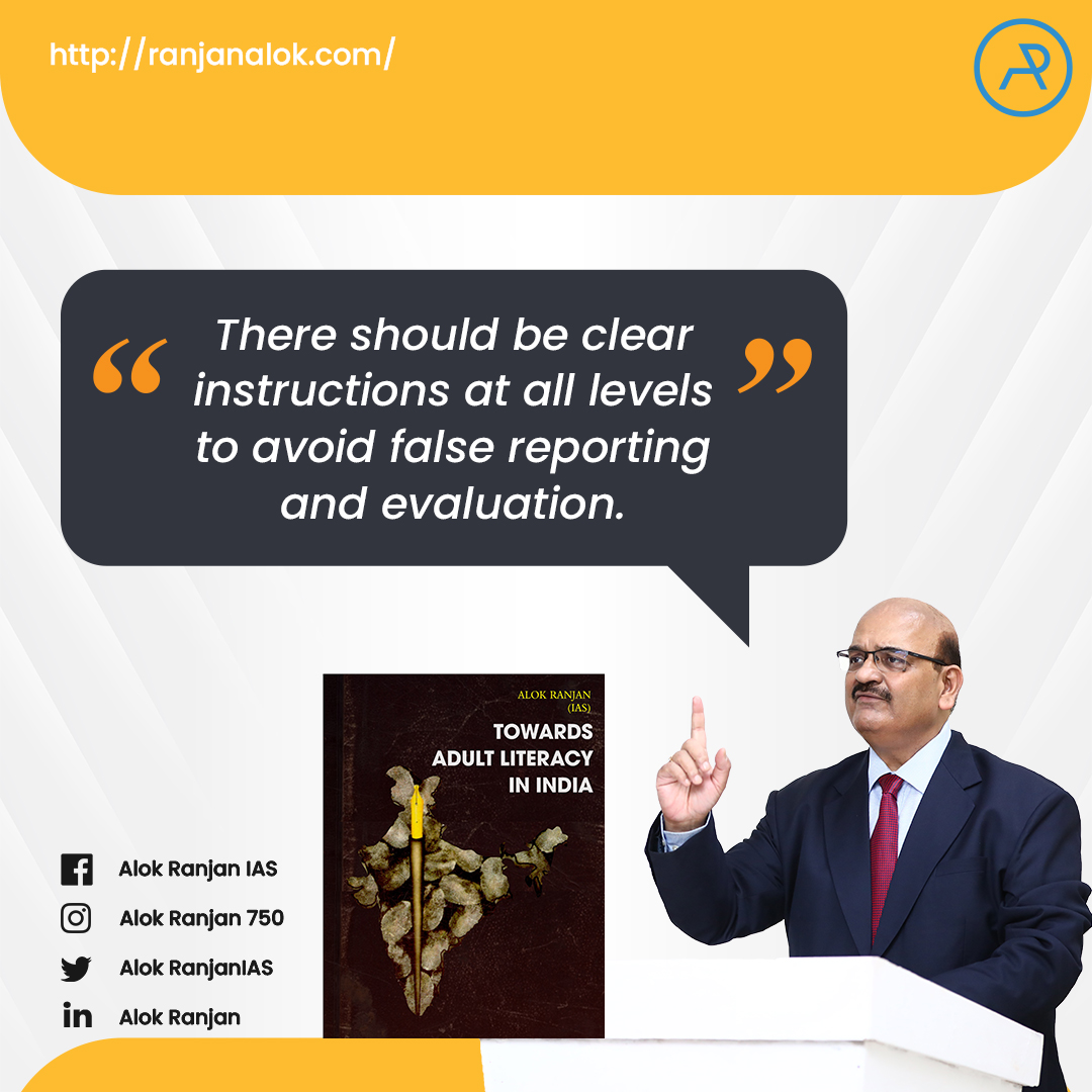 AlokRanjanIAS's tweet photo. An effective reporting and evaluation process identifies the strengths and weaknesses of a campaign so that remedial measures may be promptly taken.
#reporting #evaluation #betterservices #adultliteracy #Alokstake #ias #iasaspirant https://t.co/mSUytfA8o5