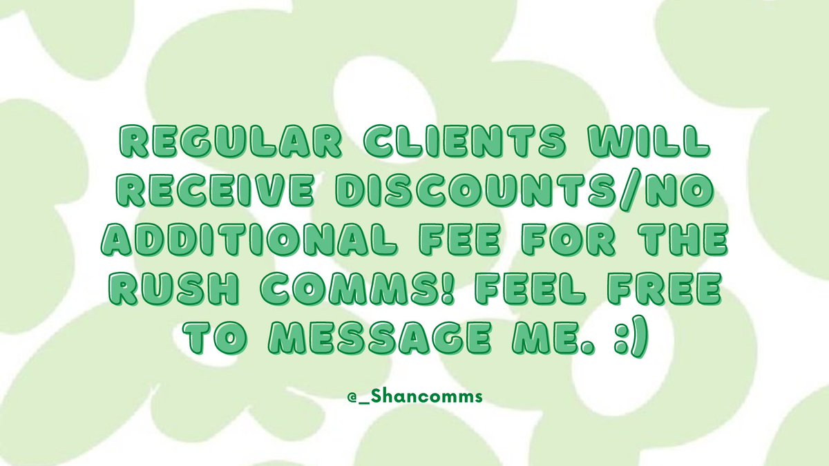 Hello commstwt! LF client, commissioner here. Feel free to message me if need niyo help. Thank you!