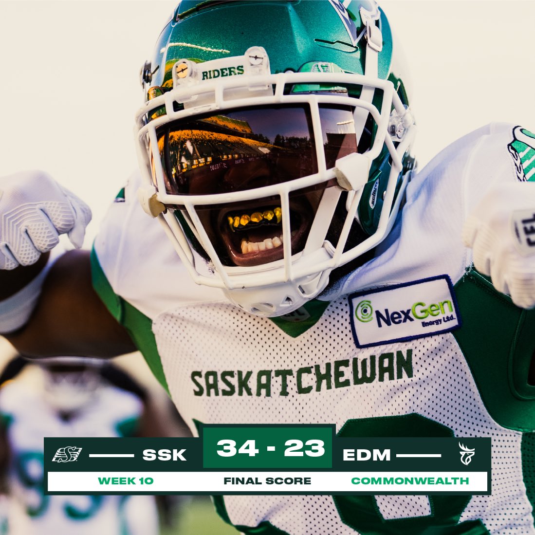 Saskatchewan Roughriders tweet media