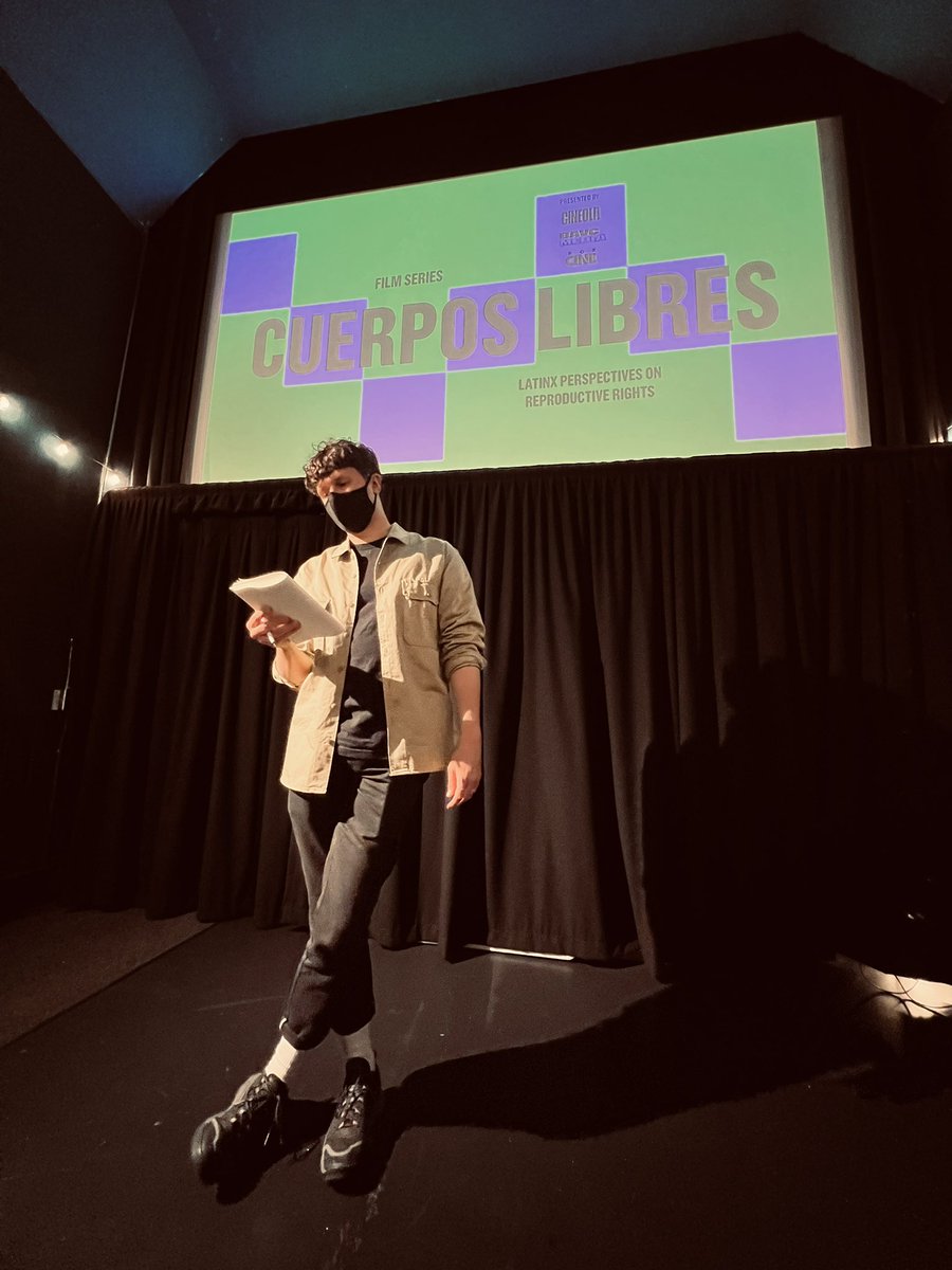 still reeling from today’s “Cuerpos Libres” screening of <a href="/OnTheDivide/">On The Divide</a> - moved by the turnout &amp; conversation with @mayitacuevita! big ups to <a href="/Diaz/">Daniel Díaz</a>, <a href="/CiNEOLA/">CiNEOLA</a>, <a href="/BAVCmedia/">BAVC Media</a>, <a href="/roxietheater/">Roxie Theater</a> &amp; everyone who came!

join us tomorrow at 3pm for the Bay Area premiere of <a href="/FlySoFarFilm/">Fly So Far</a>!