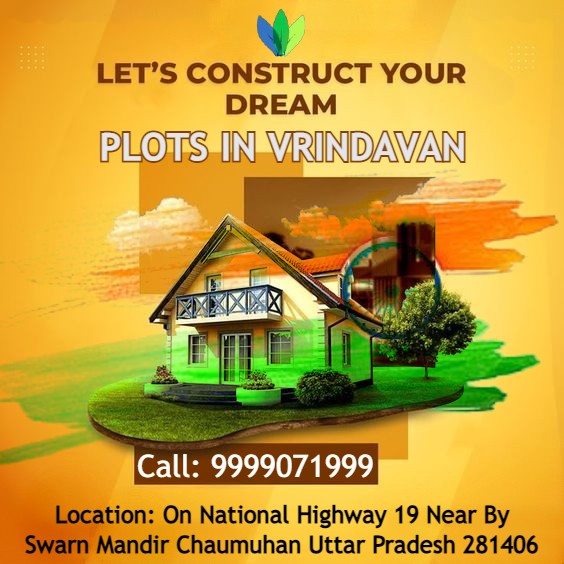 SHIVANI16557715's tweet photo. ब्रजOrchids
Let's Construct Your Dream
PLOTS In VRINDAVAN
Contact 9999071999
On National Highway 19 Near By
Swarn Mandir Chaumuhan Uttar Pradesh 281406
#CCTVCamera
#park
#GatedSociety
#Security_Guard
#boring_water_pump
#electricity
#streetlight
#secureenvironment
#caretaker https://t.co/4cC11pVaba