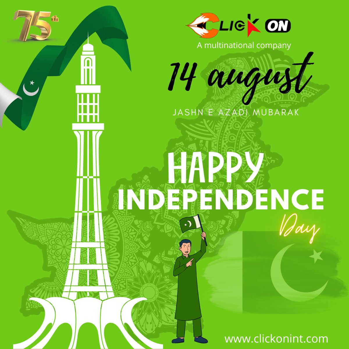 clickonint's tweet photo. Clickonint wish you "HAPPY 75TH INDEPENDENCE". 
#cryptocurrencynews #cryptocurrencies #metaverse #altcoininvesting #cryptocurrencycommunity #altcoinnews #cryptonewsdaily #bitcoinnews #cryptocurrency https://t.co/bdKKuH7IDu