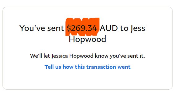 WE DID IT! $200 USD for THE HOPWOODS! We love you all so very much!!! @Gretzy_ @jessie_hopwood