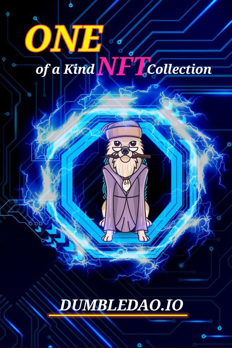 ONE OF A KIND NFT COLLECTION DUMBLEDAO.IO
🧊🧊
DUMBLEDAO.IO
linktr.ee/dumbledao
🧊🧊
#DUMBLE #DumbleDAO 
#NFT #NFTs 
#RBXS #RBXSamurai 
#crypto
#blackchully