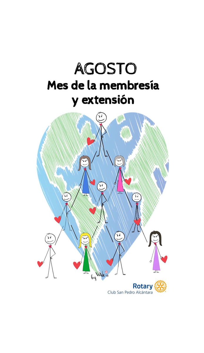 MundoRotario's tweet image. AGOSTO:MES DE LA MEMBRESÍA Y EXTENSIÓN 
“Nuestra oferta de servicio práctico, crecimiento personal, desarrollo del liderazgo y amistades para toda la vida genera propósito y pasión”
Jennifer Jones (Presidente Mundial de RI 2022/2023)
#rotaryenespañol #rotaryuruguay #somosrotary