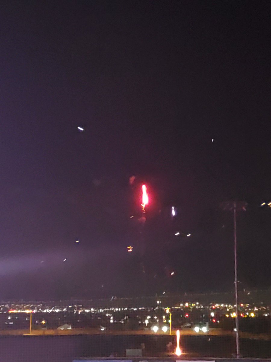TheProwlingCat's tweet photo. Another awesome ballgame with @TC_DustDevils winning 11-3. So we got to see fireworks during, and after the game. @ItsErikMertens mentioned Bob who's seen baseball games at over 200 parks who we talked with. Quite an amazing feat. Learned he's 5 away and doing 4 on this trip https://t.co/pp16IQ8pn0