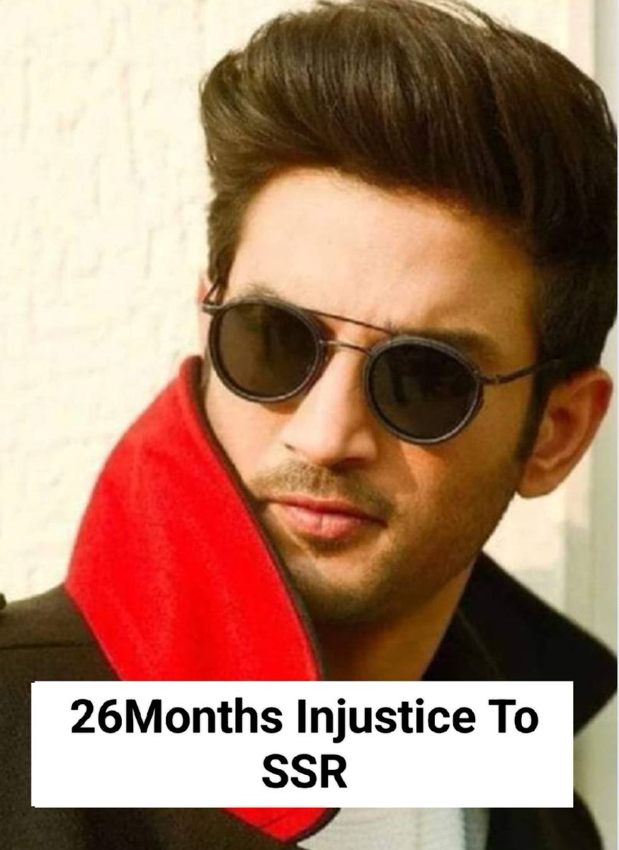 AviiKumarSingh1's tweet photo. JUSTICE FOR SSR

26Months Injustice To SSR https://t.co/193CRUiwSE