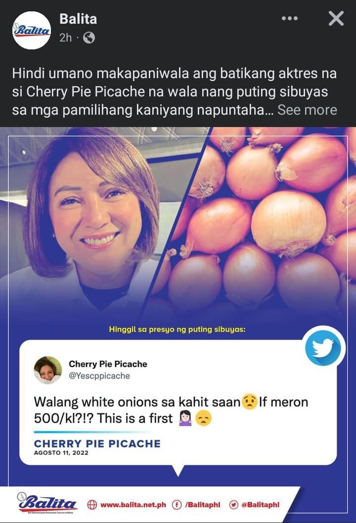 BbmSara2k22's tweet photo. pati sibuyas na puti, kasalanan den ni PBBM? Ano akala mo accla @earlIan, may kapangyarihan si PBBM na sa isang salita lang is wish granted na agad? mga hindot kayo! gusto nyo baba agad ng presyo? Ano akala mo kapag tanim ng sibuyas, malake na agad at mura na agad? Bobita kaba? https://t.co/4SwGpeSOrx