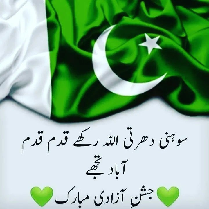 AnwarOnais's tweet photo. Happy Independence day 🇵🇰 .May Allah keep this flag shining and rising ❣️🇵🇰❣️
#جشن_آزادی__مبارک https://t.co/KBpTY0O6MM